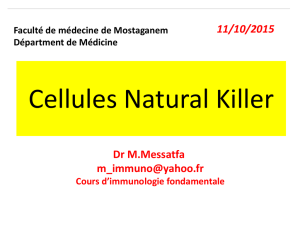 Cellules natural killer