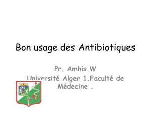Bon usage des Antibiotiques - ceil@univ