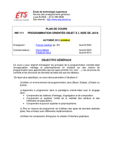 plan de cours inf-111 programmation orientée