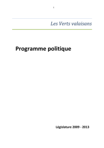 Un nouveau contrat économique et social pour l`environnement