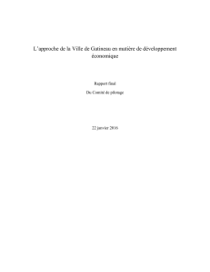 L`approche de la Ville de Gatineau en mati&egrave;re de d&eacute;veloppement
