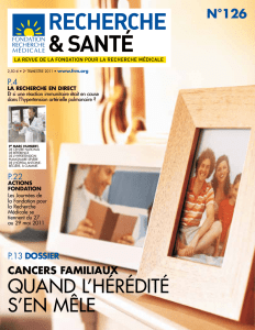 Cancers familiaux