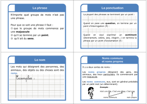 Traces écrites Français CE1