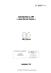 Introduction à JSF