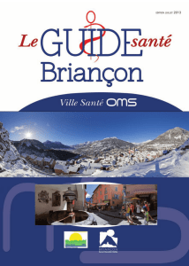 Guide de Briançon Ville Santé OMS