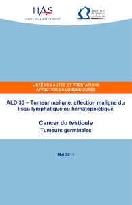 ALD n°30 - Institut National Du Cancer