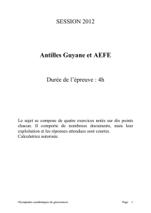 Antilles Guyane et AEFE