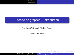 Théorie de graphes – Introduction