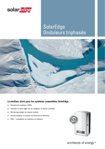 solar edge - Skyenergy