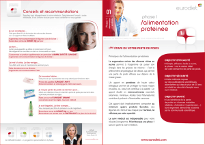 alimentation protéinée - Benelux Promotion Santé
