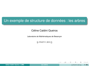 les arbres - Laboratoire de Mathématiques de Besançon