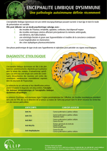 encephalite limbique dysimmune