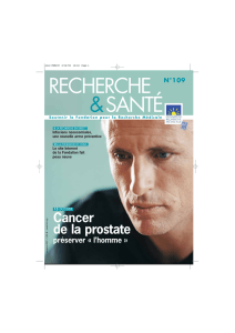 Cancer de la prostate