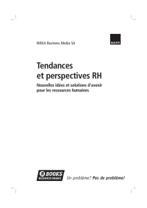 Tendances et perspectives RH