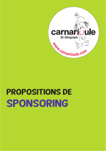 sponsoring - Carnarioule