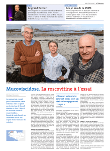 Mucoviscidose. La roscovitine à l`essai