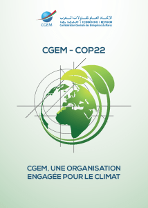 le livret de la CGEM pour la COP22
