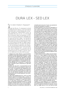 DURA LEX - SED LEX