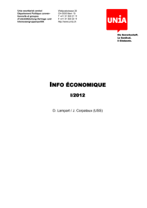info économique
