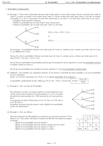 BTS-CPI1 E- Probabilité Cours 2, E1- Probabilités Conditionnelles 1