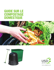 Guide sur le compostaGe domestique