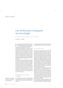 Les anticorps conjugués en oncologie