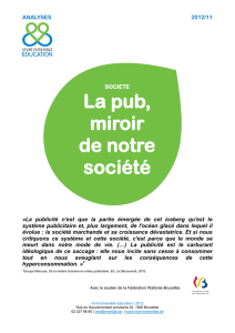 La pub, miroir de notre société