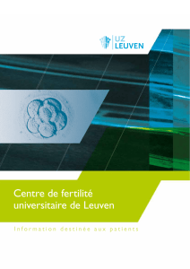Centre de fertilité universitaire de Leuven