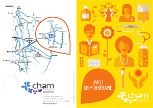 Livret d`information Chimiothérapie
