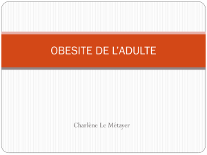 Obésité de l`adulte