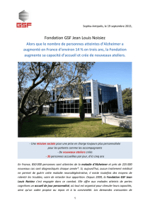 Fondation GSF Jean Louis Noisiez