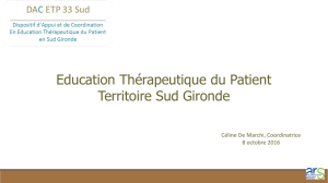 Présentation de Céline de Marchi