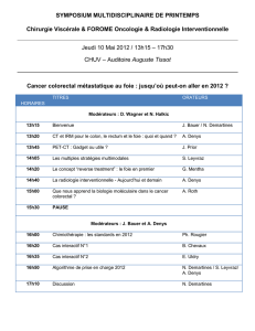 SYMPOSIUM MULTIDISCIPLINAIRE DE PRINTEMPS - SGC-SSC