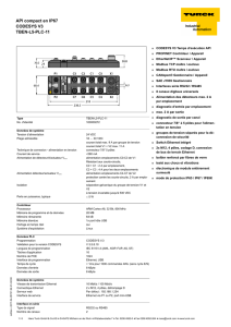 API compact en IP67