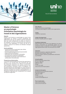 Brochure - Université de Neuchâtel