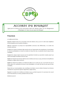 accords du bourget