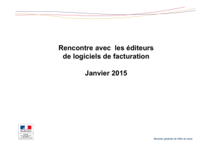 Accéder au diaporama DGOS présenté aux Editeurs - FHP-SSR