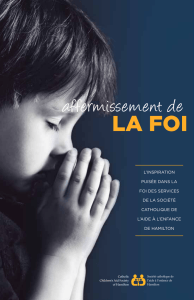 LA FOI - Catholic Children`s Aid Society of Hamilton