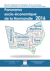 Panorama socio-économique de la Normandie 2016