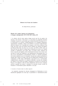 Roche, histoire de la France des Lumière