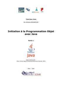 Initiation à la Programmation Objet avec Java