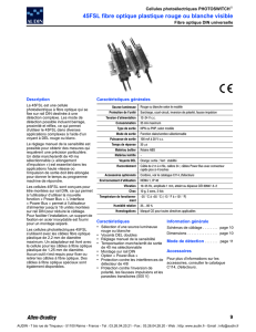 ALLEN BRADLEY - Documentation: Cellules photelectriques