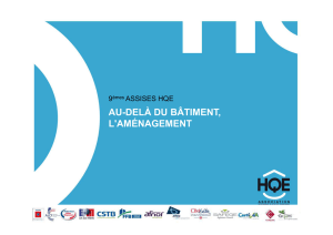 AU-DEL&Agrave; DU B&Acirc;TIMENT, L`AM&Eacute;NAGEMENT