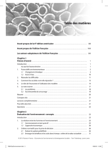 Economie de l`environnement et développement durable