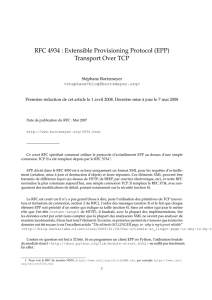 RFC 4934 : Extensible Provisioning Protocol (EPP)