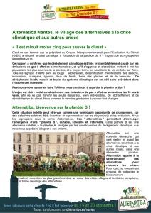 Alternatiba Nantes, le village des alternatives à la crise climatique et