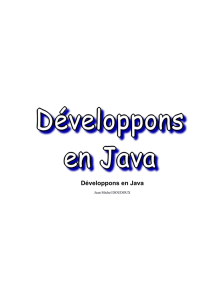 Développons en Java - Site perso de Romain Quarré