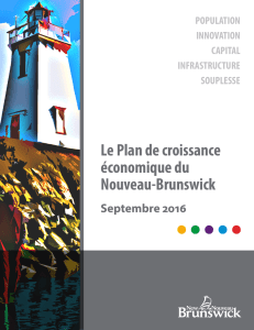 Le Plan de croissance économique du Nouveau