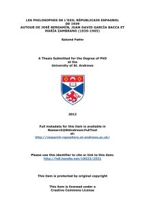 Salome Foehn PhD thesis - St Andrews Research Repository