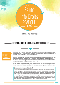 Le Dossier pharmaceutique